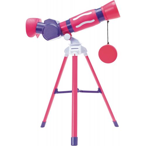  [아마존베스트]Educational Insights GeoSafari Jr. My First Telescope (Pink), STEM Toy for Kids, Telescope for Kids, Ages 4+