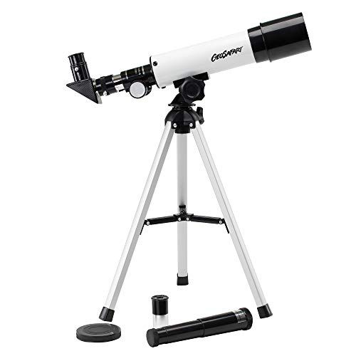  [아마존베스트]Educational Insights GeoSafari Vega 360 Telescope, Beginner Telescope for Kids & Adults, Supports STEM Learning, Great to Explore Space, Moon, & Stars