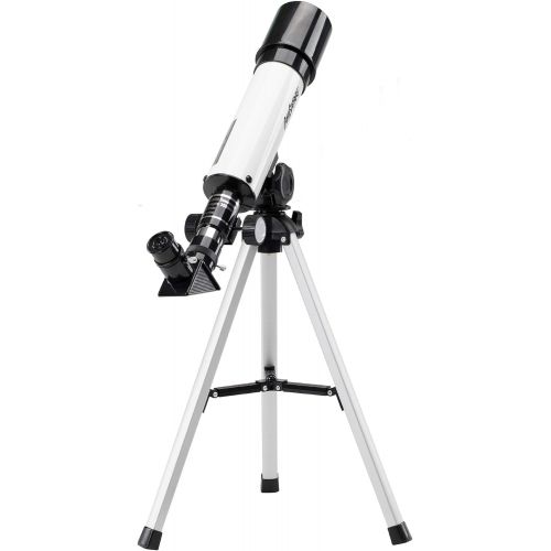  [아마존베스트]Educational Insights GeoSafari Vega 360 Telescope, Beginner Telescope for Kids & Adults, Supports STEM Learning, Great to Explore Space, Moon, & Stars