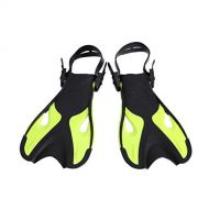 Edumarket241 Swimming Fins Adjustable Super-Soft Comfortable Snorkeling Swimming Fins Long Flippers Diving Training Equipment for Children