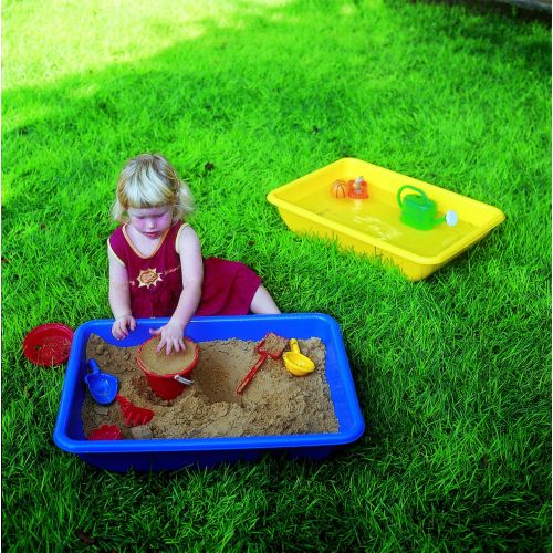  [아마존베스트]Edushape Water & Sand Play Indoor/Outdoor See-Thru Activity Tub, Clear