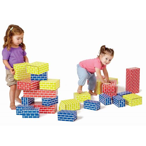  Edushape 709052 Corrugated Blocks (52 Piece)