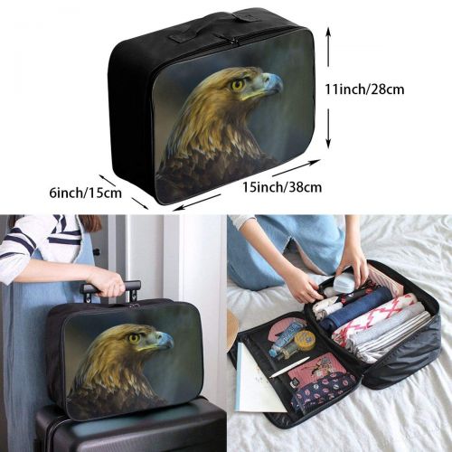  Edward Barnard-bag Eagle Bird Predator Travel Lightweight Waterproof Foldable Storage Carry Luggage Large Capacity Portable Luggage Bag Duffel Bag