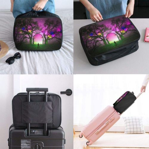  Edward Barnard-bag Arch Starry Sky Fabulous Fantasti Travel Lightweight Waterproof Foldable Storage Carry Luggage Large Capacity Portable Luggage Bag Duffel Bag