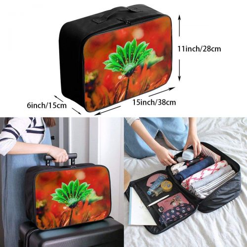  Edward Barnard-bag Flower Dew Drops Petals Travel Lightweight Waterproof Foldable Storage Carry Luggage Large Capacity Portable Luggage Bag Duffel Bag