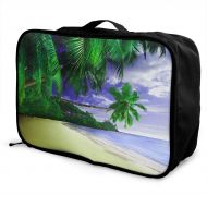 Edward Barnard-bag Beach Sea Sky Sunshine Tropical Travel Lightweight Waterproof Foldable Storage Carry Luggage Large Capacity Portable Luggage Bag Duffel Bag