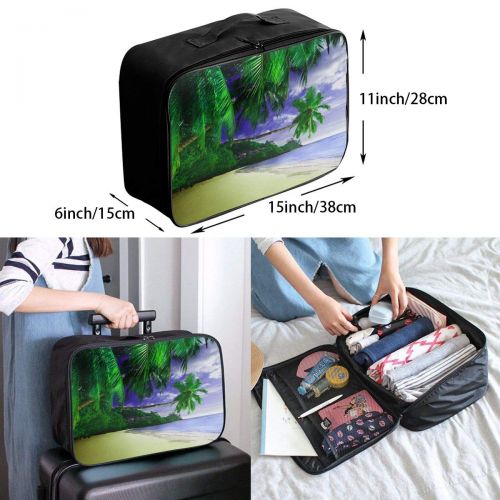  Edward Barnard-bag Beach Sea Sky Sunshine Tropical Travel Lightweight Waterproof Foldable Storage Carry Luggage Large Capacity Portable Luggage Bag Duffel Bag