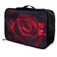 Edward Barnard-bag Rose Flower Petals Travel Lightweight Waterproof Foldable Storage Carry Luggage Large Capacity Portable Luggage Bag Duffel Bag