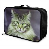 Edward Barnard-bag Mighty Cat Travel Lightweight Waterproof Foldable Storage Carry Luggage Large Capacity Portable Luggage Bag Duffel Bag