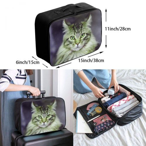  Edward Barnard-bag Mighty Cat Travel Lightweight Waterproof Foldable Storage Carry Luggage Large Capacity Portable Luggage Bag Duffel Bag