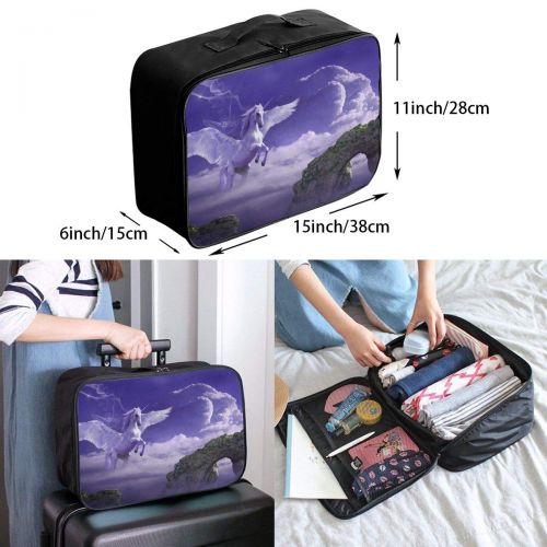  Edward Barnard-bag Pegasus Unicorn Cloud Travel Lightweight Waterproof Foldable Storage Carry Luggage Large Capacity Portable Luggage Bag Duffel Bag