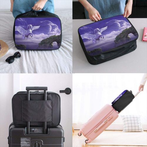  Edward Barnard-bag Pegasus Unicorn Cloud Travel Lightweight Waterproof Foldable Storage Carry Luggage Large Capacity Portable Luggage Bag Duffel Bag
