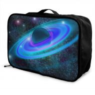 Edward Barnard-bag Planet Galaxy Universe Stars Travel Lightweight Waterproof Foldable Storage Carry Luggage Large Capacity Portable Luggage Bag Duffel Bag