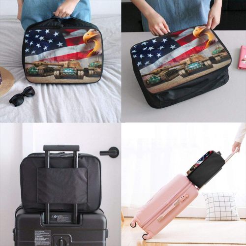  Edward Barnard-bag Eagle Tank USA Travel Lightweight Waterproof Foldable Storage Carry Luggage Large Capacity Portable Luggage Bag Duffel Bag