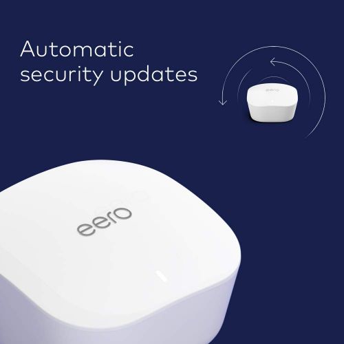  [아마존핫딜][아마존 핫딜] Eero Amazon eero mesh WiFi system (3-pack) with free Echo Dot (Charcoal)