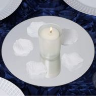 Efavormart.com Efavormart 8 Round Glass Mirror Wedding Party Table Decorations Centerpieces - 6 PCS