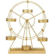 Efavormart.com Efavormart 23 Gold Metal Rotating Large Ferris Wheel Dessert Cupcake Holder For Birthday Xmas Party Wedding