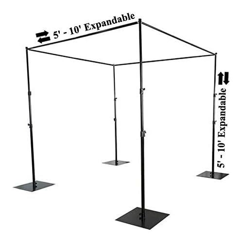  Efavormart.com Efavormart 4 Post Height Adjustable Canopy Chuppah Mandap Wedding Photo - Hardware Kit Only