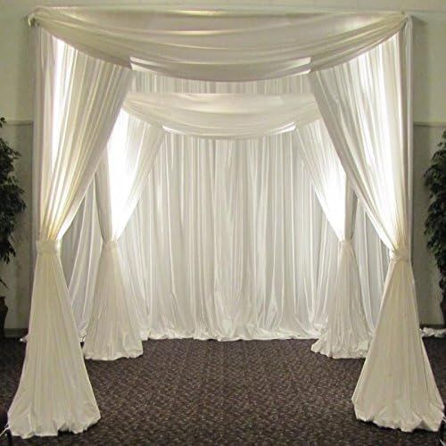  Efavormart.com Efavormart 4 Post Height Adjustable Canopy Chuppah Mandap Wedding Photo - Hardware Kit Only