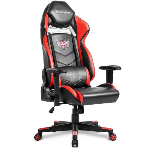  Eficentline Office Chair,Racing Gaming Chair Executive Swivel Leather High Back Computer Chairs with Lumbar Support