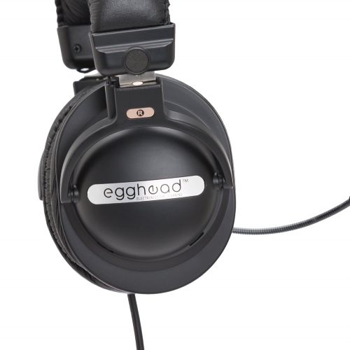  Egghead EGG-IAG-1001TRRS-SO-10 Stereo Headset with Boom Microphone, black (Pack of 10)