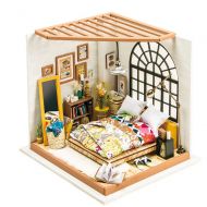 Eggschale DIY Dollhouse Furniture Kit Miniature Wooden House Mini Concert Hall Model Locuss Sitting Room Gifts for Kids Adults Women Girls for Birthday Christmas