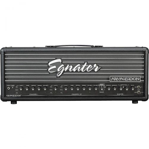  Egnater},description:Plug into the three-channel, 120W Egnater Armageddon guitar amp head and join the new world order! Channel 1 produces full, rich cleans that will calm you betw