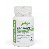 EicosaCaps Dechra (Omega 3 6 C Capsules) Up to 40lbs 60 Caps
