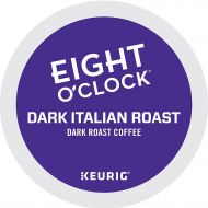 [아마존 핫딜] [아마존핫딜]Eight OClock Coffee Dark Italian Roast, Single Serve Coffee K-Cup Pod, Dark Roast, 72