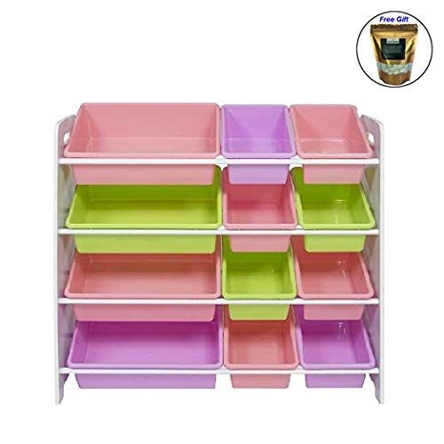  Eight24hours Toy Bin Organizer Kids Childrens Storage Box Playroom Bedroom Shelf Drawer Only by...