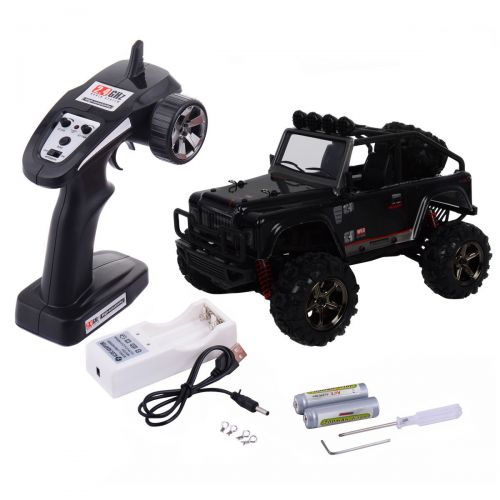  Eight24hours 1:22 2.4G 4WD High Speed RC Desert Buggy Truck Radio Remote Control Off Road - Black Only Organic Natural Silk Cocoons
