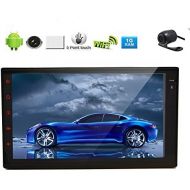 EinCar 7 Inch Android 6.0 Universal Multi-touch Screen Tablet Car Stereo Video In-dash GPS Navigation WIFI Internet FM AM APP Store USB Bluetooth Mic AUX With Map HD Backup Camera