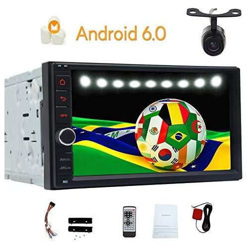  EINCAR Rear Camera inluded!Eincar 7 inch Android 6.0 Car Stereo in Dash Car no DVD Player 16GROM GPS Navigation 3D Map car Video Support Bluetooth Hands Free Car Monitor Car Entertainment