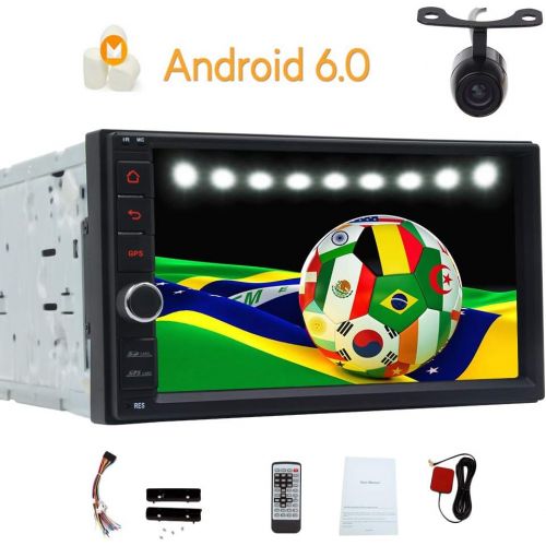  EINCAR Rear Camera inluded!Eincar 7 inch Android 6.0 Car Stereo in Dash Car no DVD Player 16GROM GPS Navigation 3D Map car Video Support Bluetooth Hands Free Car Monitor Car Entertainment