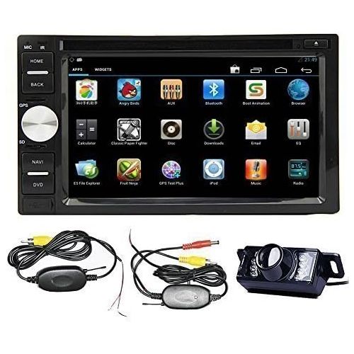  EinCar Android 4.2 Double Din 6.2- inch Capacitive Touch Screen Car Stereo DVD Player Radio In Dash GPS Navi Navigation + Free Backup Reversing Parking Camera