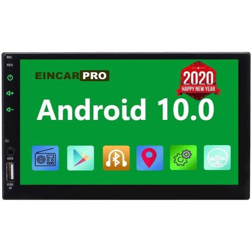  EinCar Eincar Latest Model 7 inch Double din GPS Navigation Android 7.1 Octa Core 2G+32G in Dash Stereo Support Wifi 4G3G OBD BT USBSD+Backup Camera.