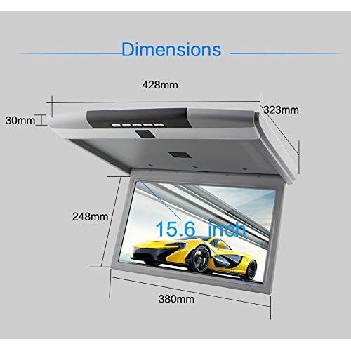  EinCar Universal 17 inches car Monitor LED digital screen Car Roof Mounted Monitor car ceiling monitor flip down monitor Display