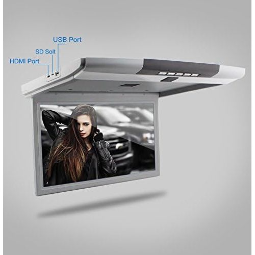  EinCar Universal 17 inches car Monitor LED digital screen Car Roof Mounted Monitor car ceiling monitor flip down monitor Display