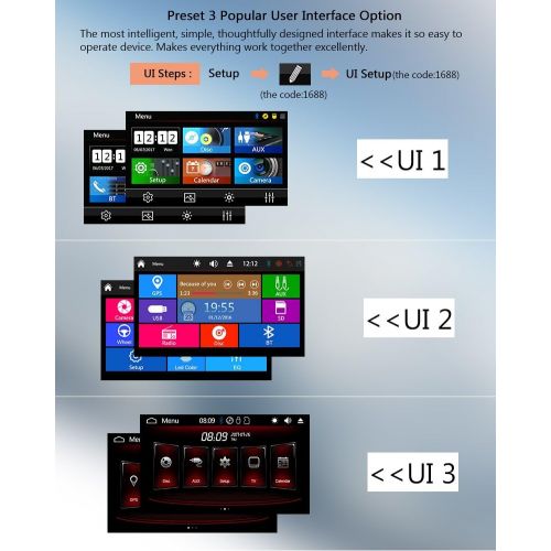  EinCar Eincar 6.2 5 points Capacitive Multimedia Touch Screen Double Din Car Stereo with Built-In Navigation Bluetooth DVDUS Card 1080P Playing & USBmicroSD Ports FMAMRDS Radio