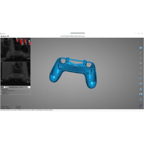  EinScan SP Desktop 3D Scanner with Professional 3D CAD Software
