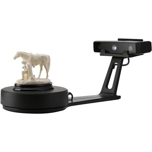  EinScan 2019 White Light Desktop 3D Scanner, FixedAuto Scan Mode, Choose SE (0.1mm Accuracy, 8s Scan Speed, 700mm Cubic Max Scan Volume) Or SP (0.05mm Accuracy, 4s Scan Speed, 1200mm Cubi