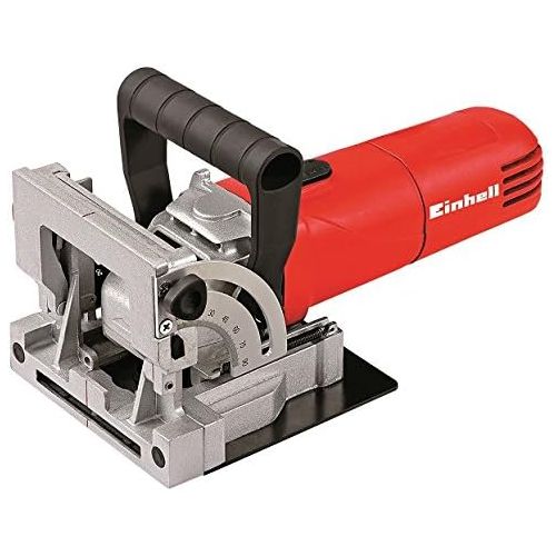  Einhell TC-BJ 900 flat dowel router (860 W 14 mm angle and height adjustment dust bag case) virtual bundle