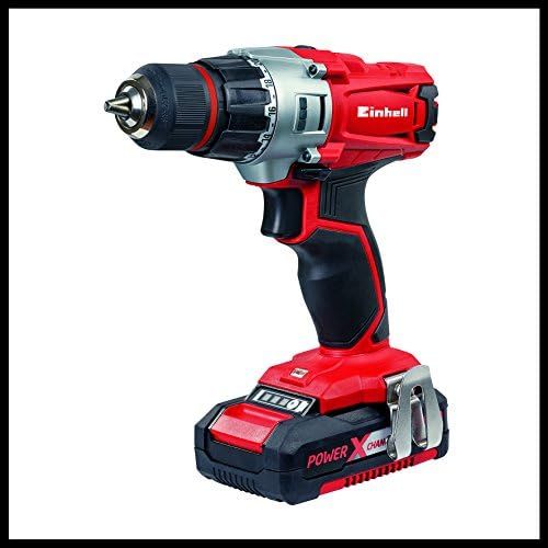  [아마존 핫딜]  [아마존핫딜]Einhell Maschinen-Set TE-TK 18 Li Kit Power X-Change (Li-Ionen, 18 V, Akku-Bohrschrauber TE-CD 18/2 Li + Akku-Winkelschleifer TE-AG 18/115 Li, inkl. 1,5 Ah & 3 Ah-Akku, Schnelladeg