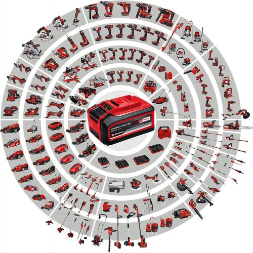  Einhell Akku-Handstaubsauger TE-VC 18 Li-Solo Power X-Change (Lithium-Ionen, 540 ml-Staubfangbehalter, inkl. 3 Duesen, Verlangerung, Wandhalterung, ohne Akku und Ladegerat)