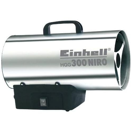  Einhell Heissluftgenerator HGG 300 Niro (30 kW, 1,5 bar Betriebsdruck, 500 m³/h Luftvolumenstrom, Piezozuendung, Rueckbrandsicherung, Turbo-Ventilator)