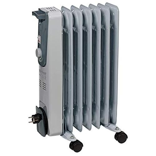  Einhell OElradiator MR 715/2 (bis 1.500 Watt, 3 Heizstufen, stufenloser Thermostatregler, fahrbar, Kipp- und UEberhitzungsschutz, Betriebsanzeige)