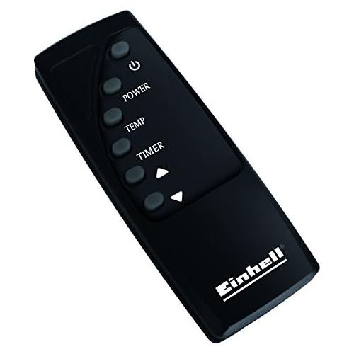  Einhell Konvektor GCH 2000 (2000 Watt max., X-Shape Heizelement, 2 Heizstufen, Thermostat, Timer, Touchscreen, LCD-Display, Glasfront, Fernbedienung)