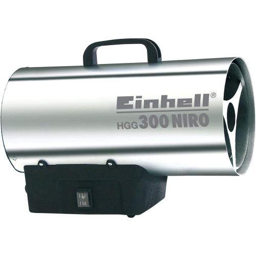  Einhell Heissluftgenerator HGG 300 Niro (30 kW, 1,5 bar Betriebsdruck, 500 m³/h Luftvolumenstrom, Piezozuendung, Rueckbrandsicherung, Turbo-Ventilator)