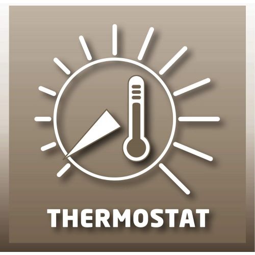  Einhell Konvektor CH 2000/1 TT (230 V, 2000 Watt max., 3 Heizstufen, stufenl. Thermostatregler, Befestigung als Wand- oder Bodenheizung)