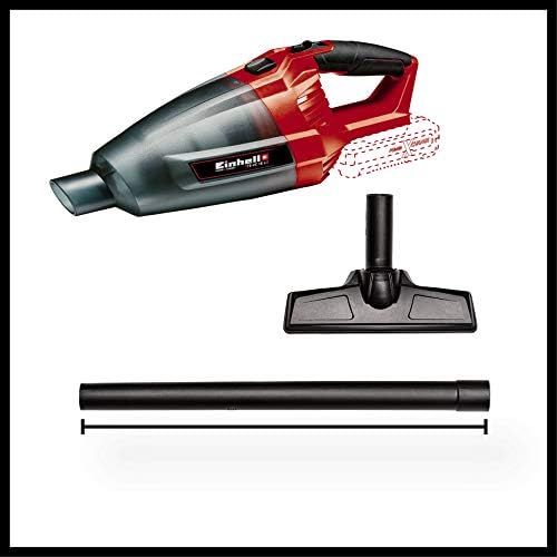  Einhell Akku-Handstaubsauger TE-VC 18 Li-Solo Power X-Change (Lithium-Ionen, 540 ml-Staubfangbehalter, inkl. 3 Duesen, Verlangerung, Wandhalterung, ohne Akku und Ladegerat)